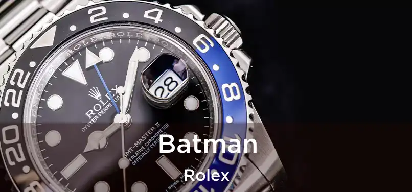  Batman Rolex